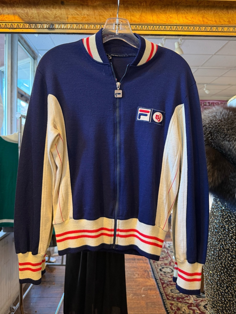 Vintage 70s FILA Bjorn Borg Zip-Up Jacket
